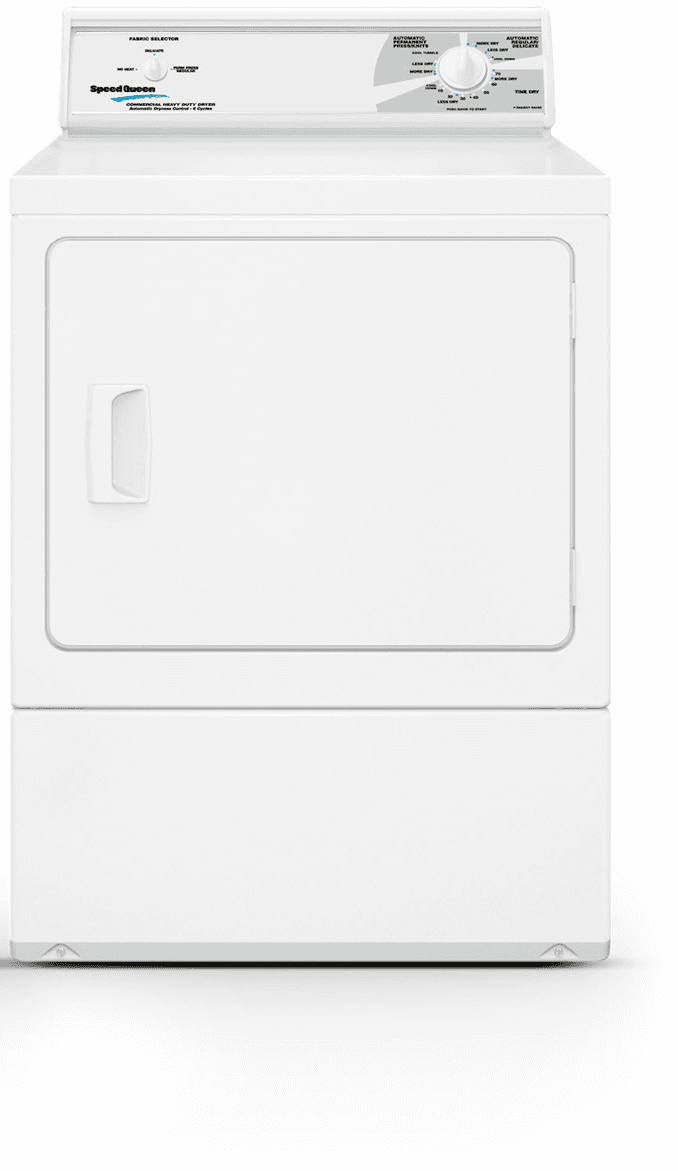 Speed Queen 120/240 V ELECTRIC Dryer with Rear MECHANICAL Controls - NON-VENDED