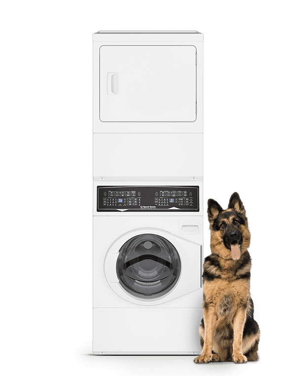 Speed Queen SF7 stacked washer and dryer